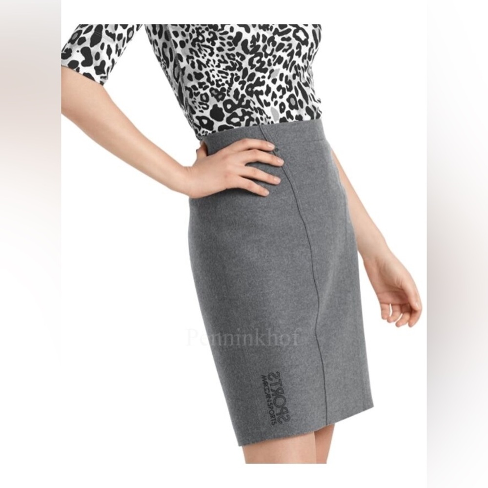 NWT MARC CAIN SPORTS WOOL SKIRT SIZE N2